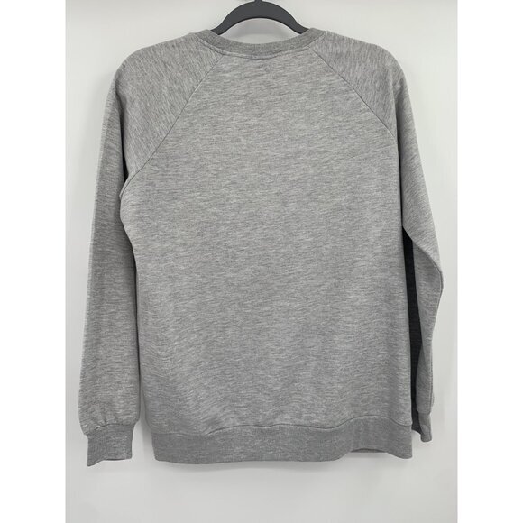 Disney‎ Star Wars Black Sequin Darth Vader Grey Women's Sweatshirt Size Medium - Picture 6 of 7